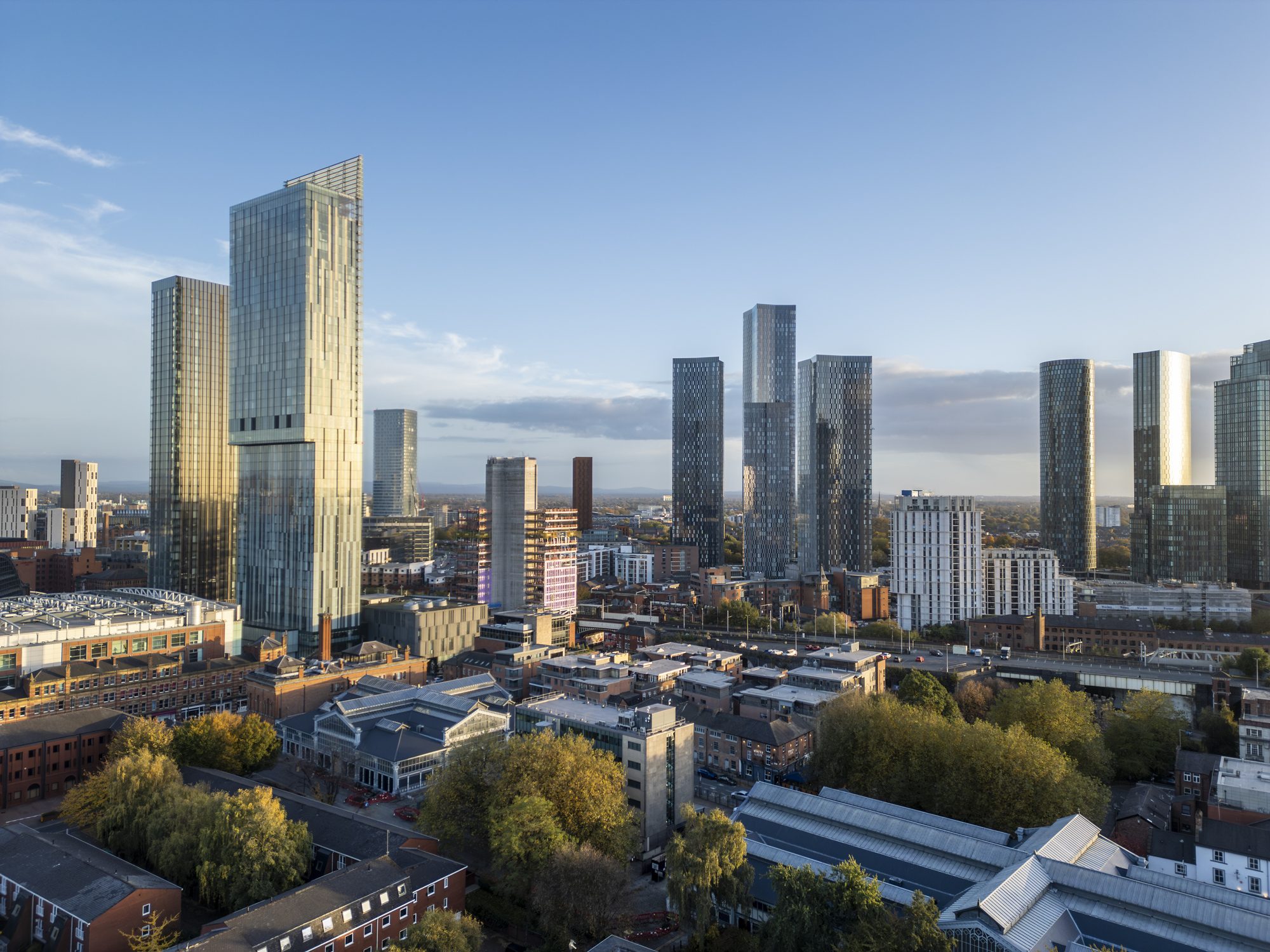 Manchester skyline