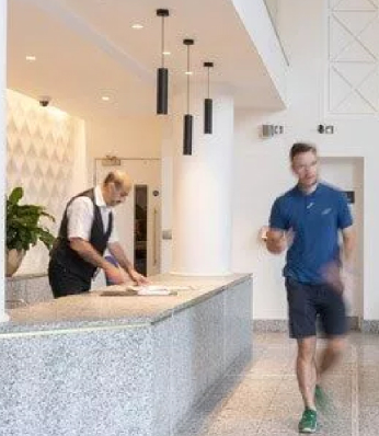 resident journey staff on site