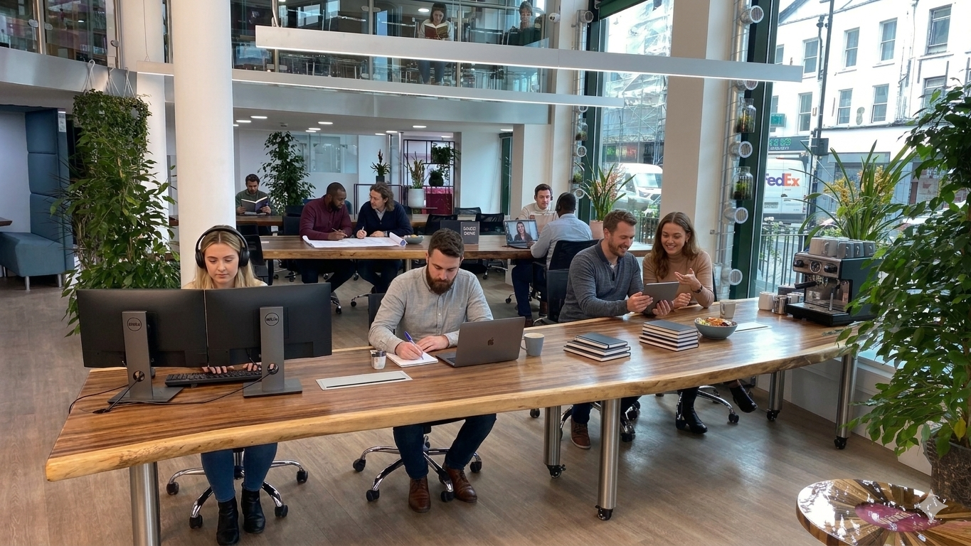 homepage - operational living sector experts - commercial and coworking image